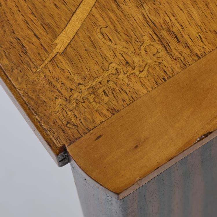 Bild 5 zu Objekt, Three nesting tables 'Paysage polaire', 1920s, Emile Gall&eacute;, Gall&eacute;, Etablisements, Nancy, 171A 222