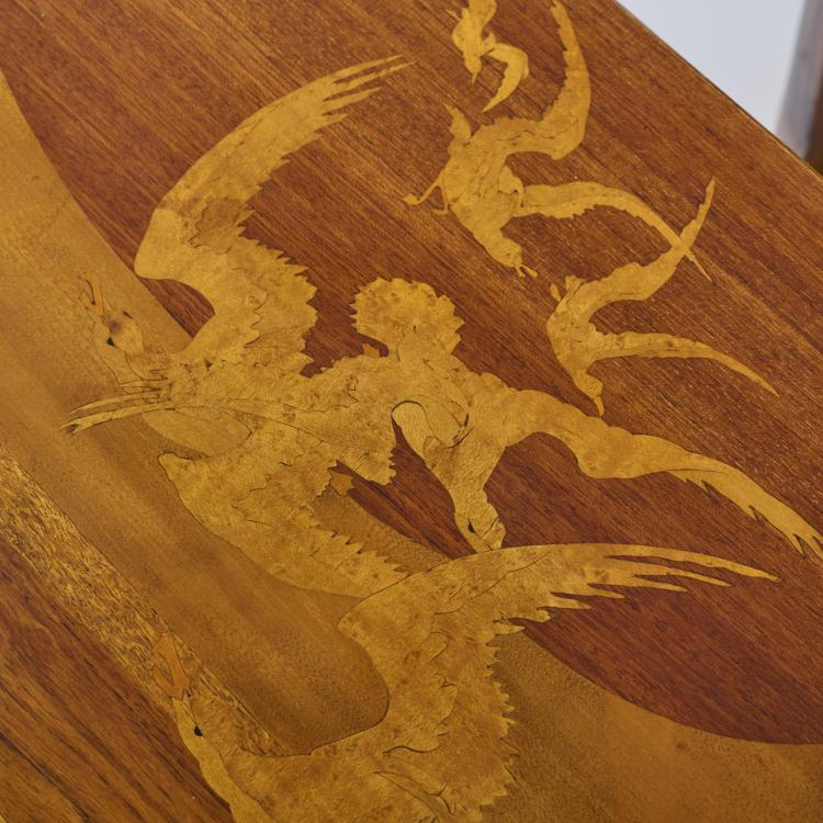 Bild 7 zu Objekt, Three nesting tables 'Paysage polaire', 1920s, Emile Gall&eacute;, Gall&eacute;, Etablisements, Nancy, 171A 222