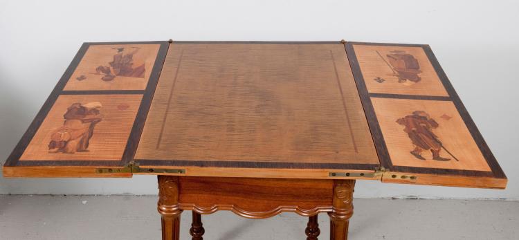 Bild 1 zu Objekt, Card table, c. 1895, Emile Gall&eacute;, Gall&eacute;, Emile, Nancy, 171A 216