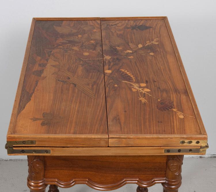 Bild 2 zu Objekt, Card table, c. 1895, Emile Gall&eacute;, Gall&eacute;, Emile, Nancy, 171A 216