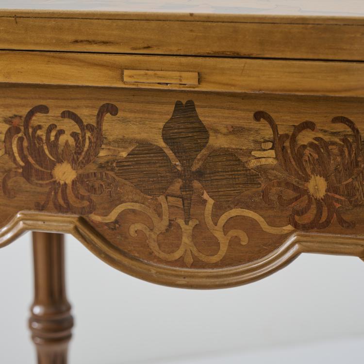 Bild 6 zu Objekt, Card table, c. 1895, Emile Gall&eacute;, Gall&eacute;, Emile, Nancy, 171A 216