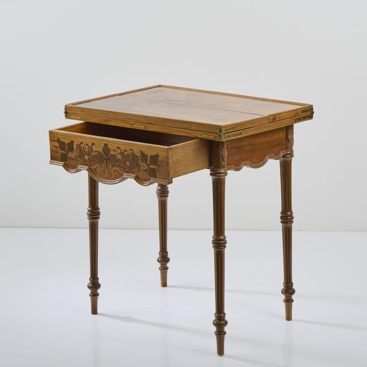 Bild 8 zu Objekt, Card table, c. 1895, Emile Gall&eacute;, Gall&eacute;, Emile, Nancy, 171A 216