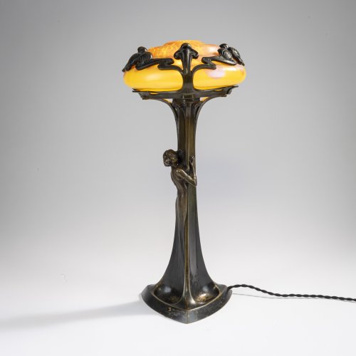 Figurative table light, c. 1900