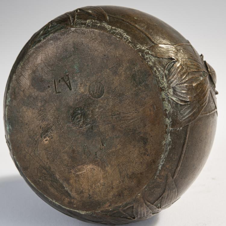 Bild 2 zu Objekt, Schale mit Hirschk&auml;fern, um 1902, Hugo Elmqvist, Elmqvist, Hugo, Stockholm, 171B 450