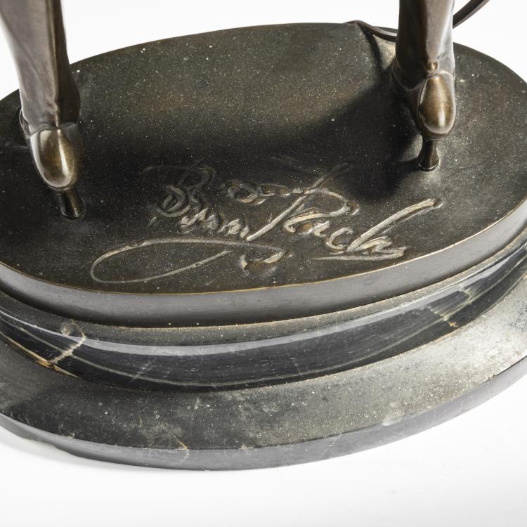 Bild 4 zu Objekt, Bronzefigur 'Florettfechterin', um 1925, Bruno Zach, 174A 308