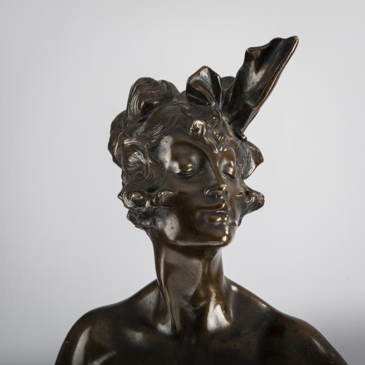 Bild 5 zu Objekt, Bronzefigur 'Florettfechterin', um 1925, Bruno Zach, 174A 308