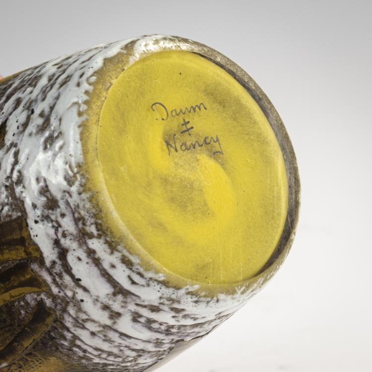 Bild 2 zu Objekt, Kleine Vase 'Cr&eacute;puscule neige' oder 'Paysage d'hiver', um 1902, Daum Fr&egrave;res, Nancy, 171A 34