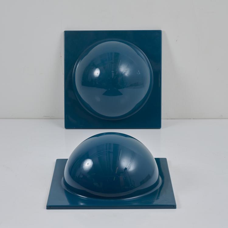 Bild 1 zu Objekt, F&uuml;nf Wandappliken f&uuml;r die 'Visiona II', 1969/70, Verner Panton, Horlacher, Schweiz (zugeschrieben/attr.), 172A 175