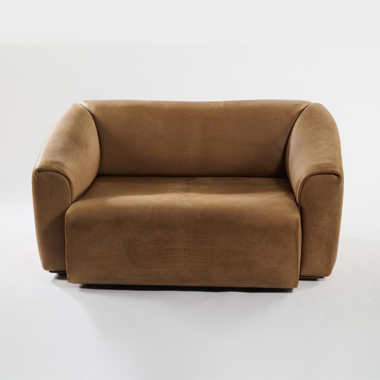 Bild 1 zu Objekt, Two-seater sofa 'DS 47', 1976, Gruppe de Sede Design Team, DeSede, Klingnau, 173B 351