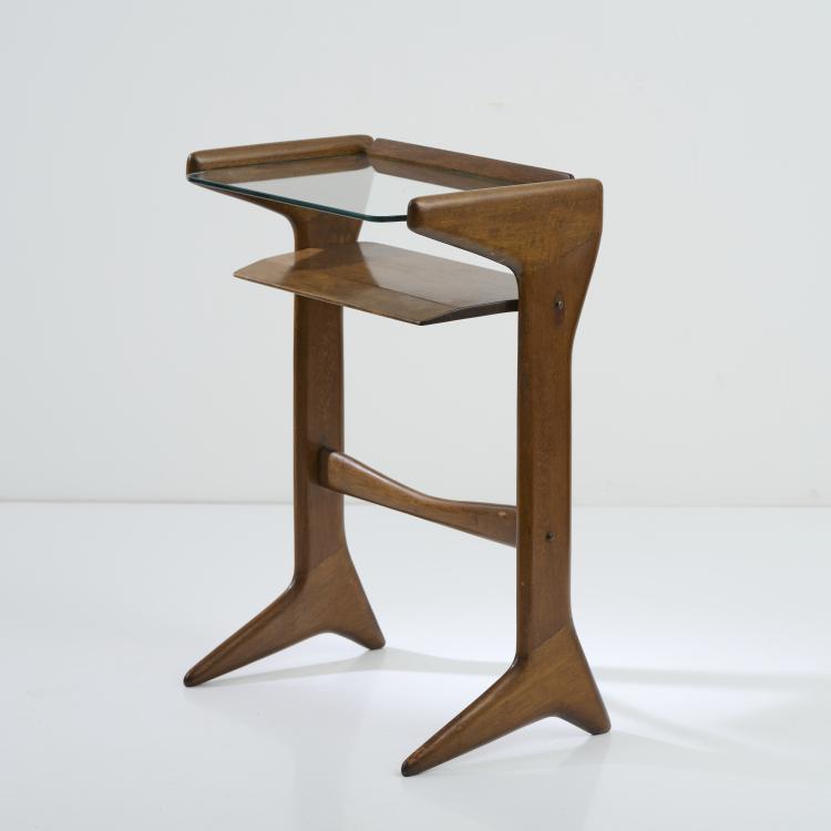 Hauptbild zu Objekt, Phone table '360', 1954, Ico Parisi, De Baggis, Angelo, Cant&ugrave; (zugeschrieben / attr.), 173A 28