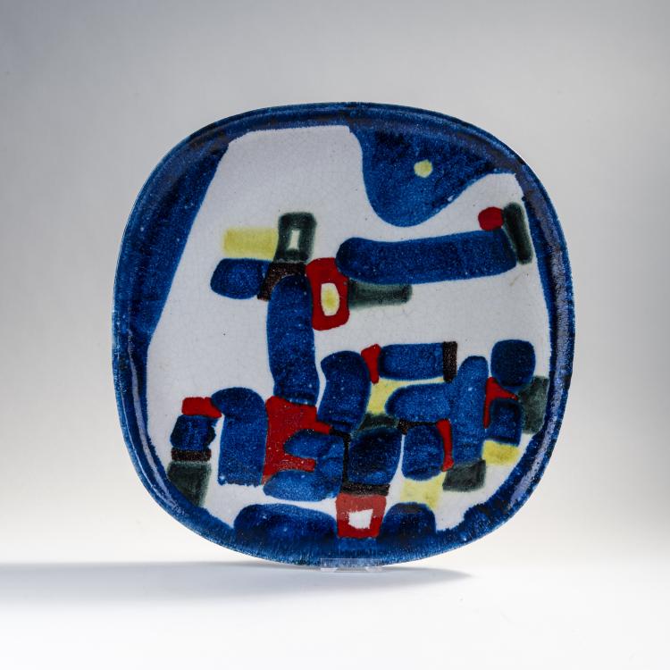 Bild 1 zu Objekt, Decorative plate, c. 1955, Guido Gambone, Gambone, Guido, 173A 58