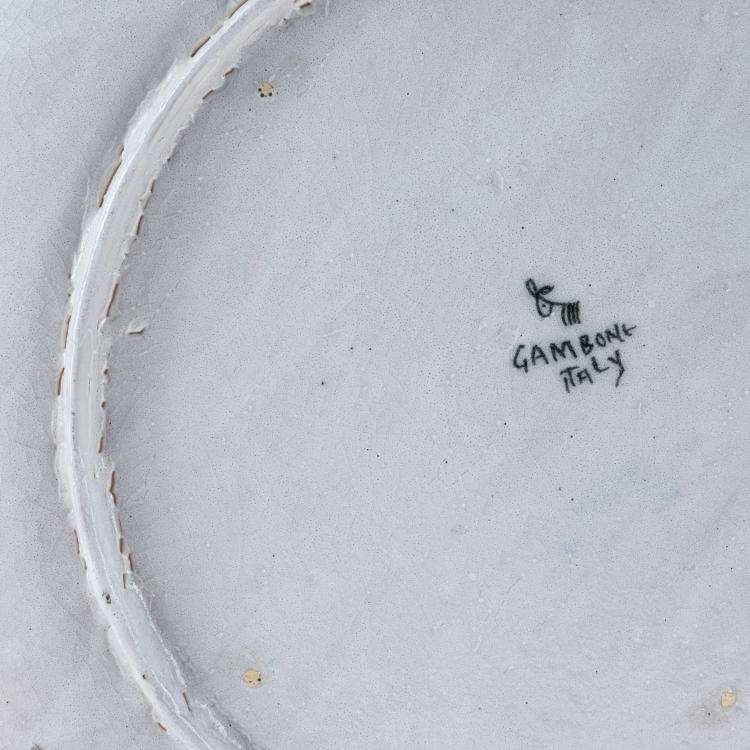 Bild 2 zu Objekt, Decorative plate, c. 1955, Guido Gambone, Gambone, Guido, 173A 58