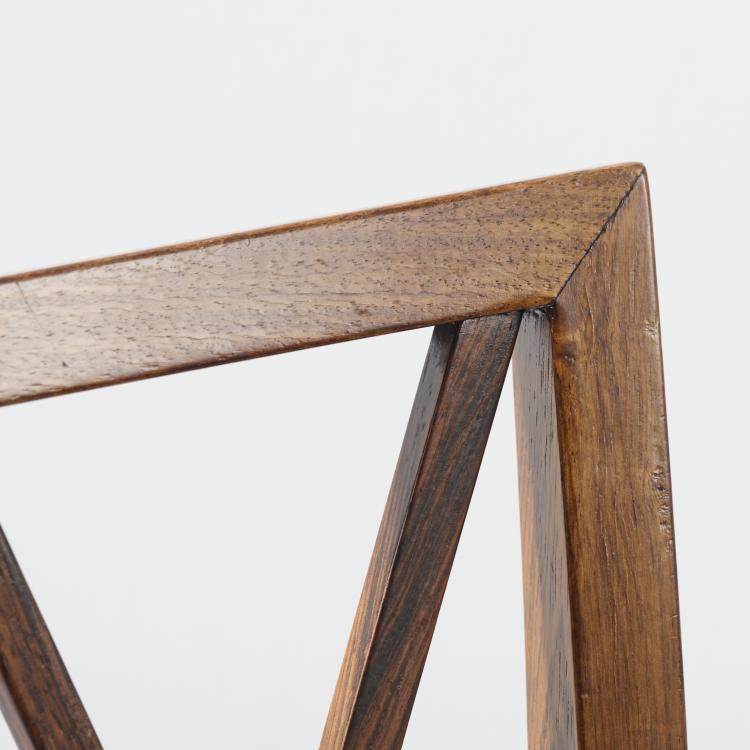 Bild 11 zu Objekt, Four dining room chairs, c. 1942, Ole Wanscher (attributed), Slagelse M&oslash;belvaerk, D&auml;nemark., 172A 164