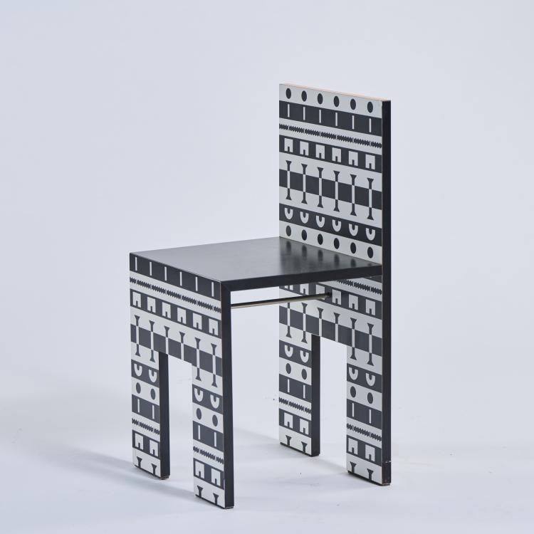 Bild 1 zu Objekt, 'Ollo' chair, 1988, Alessandro Guerriero,Alessandro Mendini, Alchimia, Mailand, 172A 123