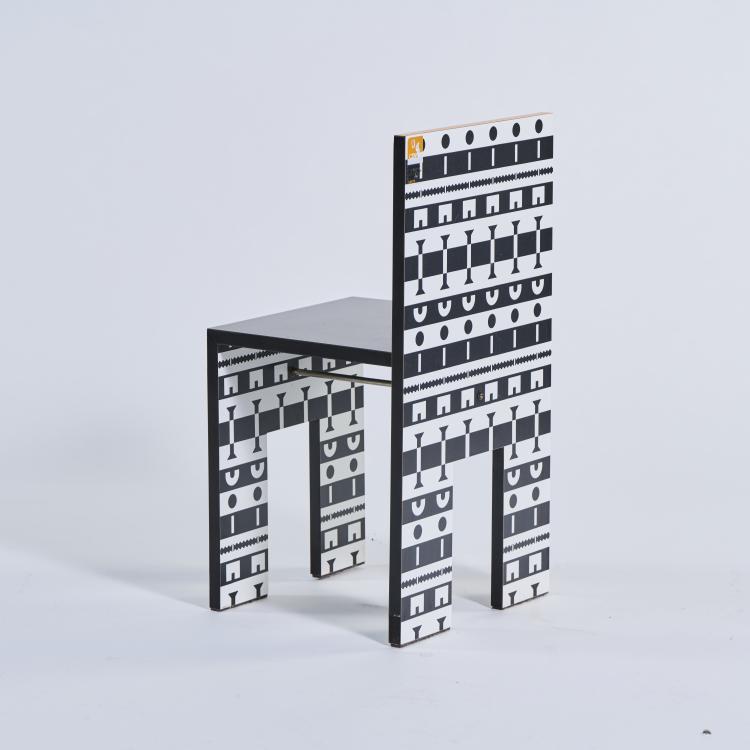 Bild 2 zu Objekt, 'Ollo' chair, 1988, Alessandro Guerriero,Alessandro Mendini, Alchimia, Mailand, 172A 123