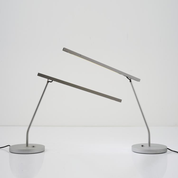 Bild 1 zu Objekt, Zwei Tischleuchten 'W 111', 1997, Maarten van Severen, U-Line, Belgien, 172A 211