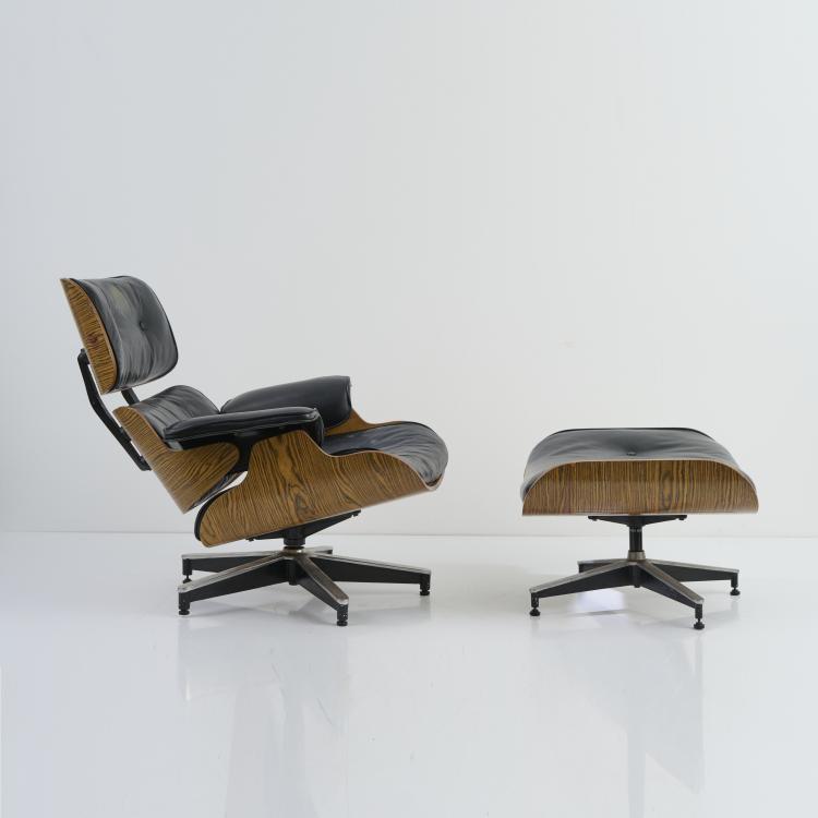 Bild 3 zu Objekt, Armlehnsessel '670' mit Ottoman '671', 1956, Charles Eames,Ray Eames, Miller, Herman, Zeeland, 172A 147
