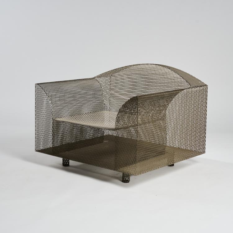 Bild 2 zu Objekt, 'How High The Moon' easy chair, 1986, Shiro Kuramata, Vitra, Birsfelden, 173B 531