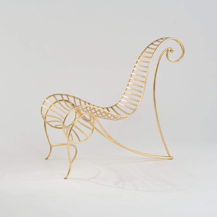 Bild 1 zu Objekt, Sessel 'Spine Chair', 1988, Andr&eacute; Dubreuil, Ceccotti Collezioni, Cascina, 172A 189