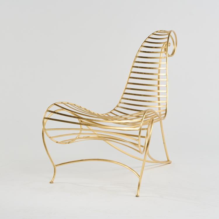 Bild 3 zu Objekt, Sessel 'Spine Chair', 1988, Andr&eacute; Dubreuil, Ceccotti Collezioni, Cascina, 172A 189