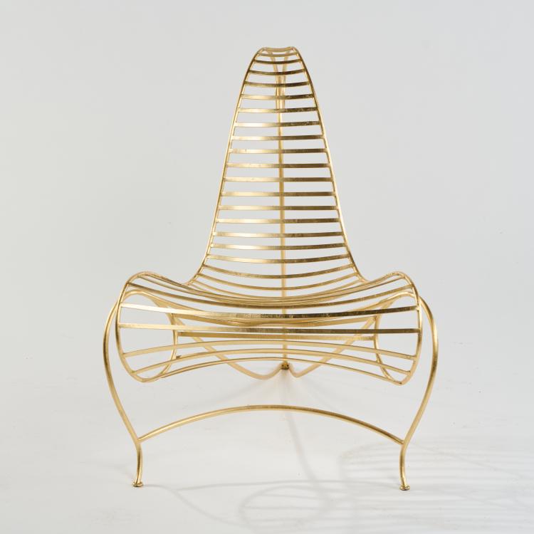Bild 4 zu Objekt, Sessel 'Spine Chair', 1988, Andr&eacute; Dubreuil, Ceccotti Collezioni, Cascina, 172A 189