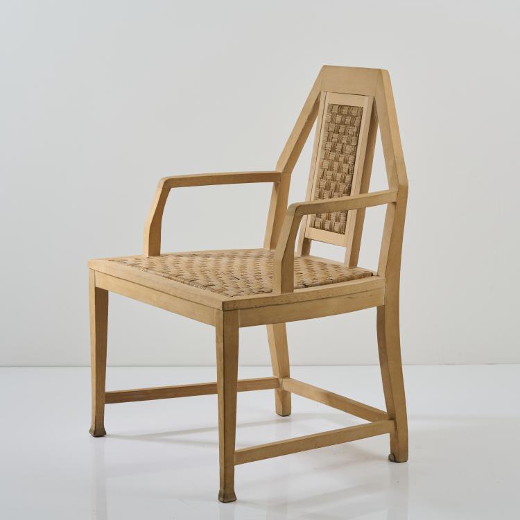 Hauptbild zu Objekt, Armchair from the drinking spa in Bad Nauheim, 1909, Wilhelm Jost, 172A 5
