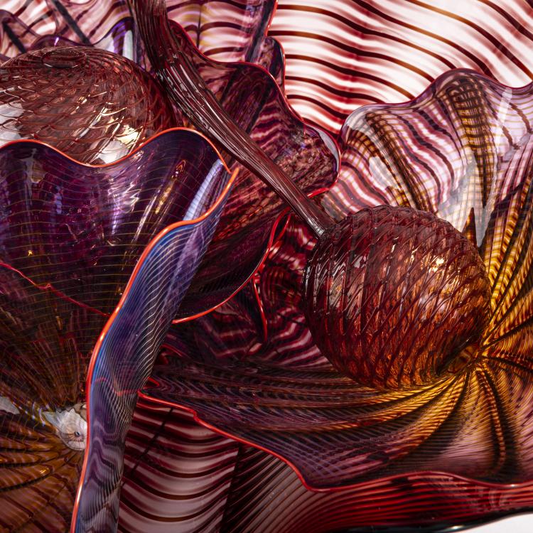 Bild 3 zu Objekt, Glass object from the 'Persians' series, 2000, Dale Chihuly, Chihuly, Dale, Pilchuck, USA, 172A 219
