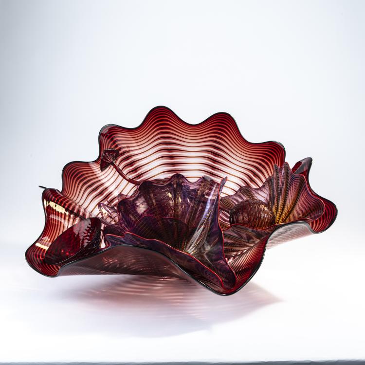 Bild 4 zu Objekt, Glass object from the 'Persians' series, 2000, Dale Chihuly, Chihuly, Dale, Pilchuck, USA, 172A 219