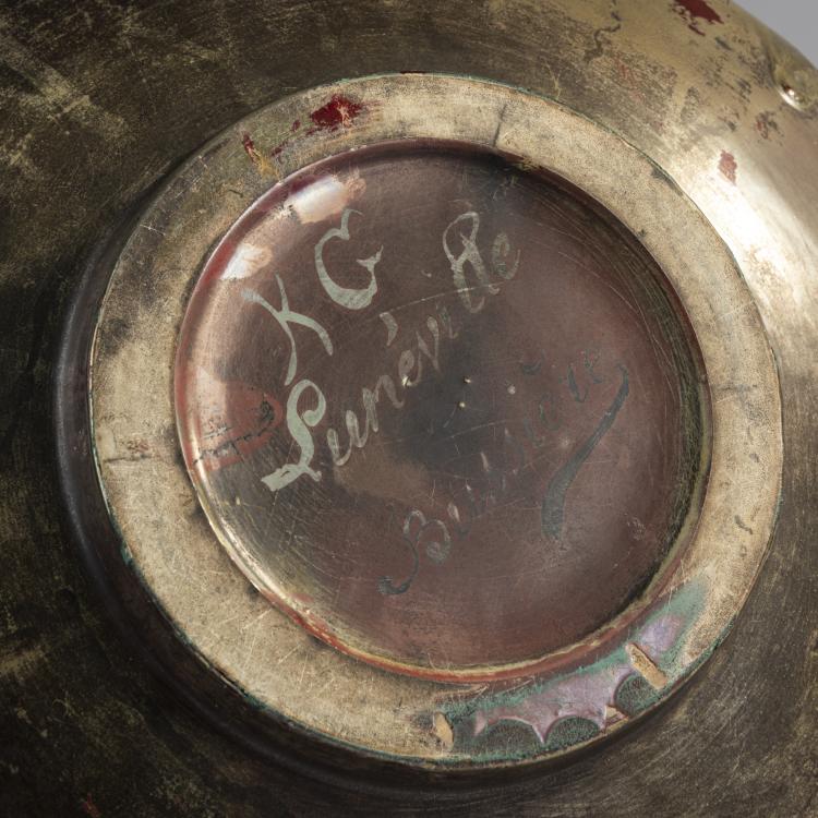 Bild 2 zu Objekt, Gro&szlig;e Vase 'Marrons', um 1902, Ernest Bussi&egrave;re, Keller & Gu&eacute;rin, Lun&eacute;ville, 171B 368