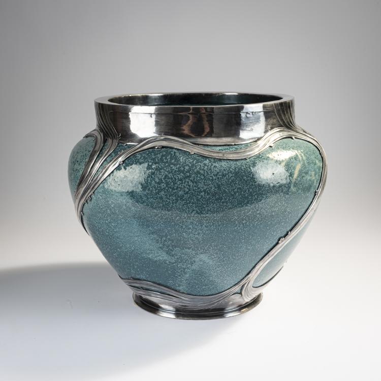 Bild 1 zu Objekt, Cachepot, um 1904, Orivit-Metallwarenfabrik, K&ouml;ln, 171B 445