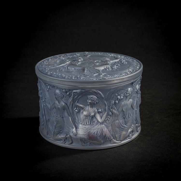 Hauptbild zu Objekt, Dose 'Figurines et Voiles', 1929, Ren&eacute; Lalique, Lalique, Ren&eacute;, Wingen-sur-Moder, 171A 158