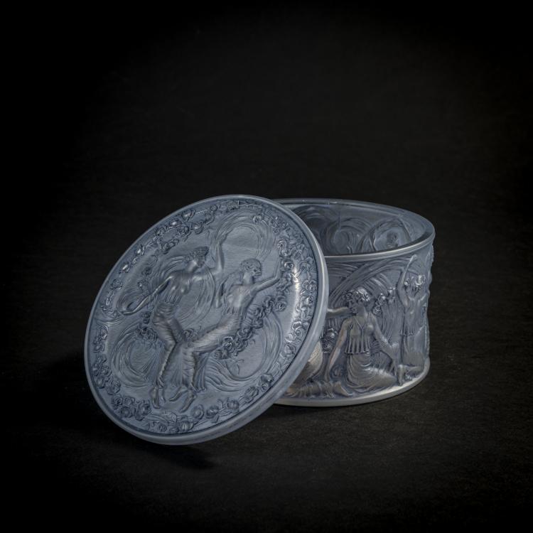 Bild 2 zu Objekt, Dose 'Figurines et Voiles', 1929, Ren&eacute; Lalique, Lalique, Ren&eacute;, Wingen-sur-Moder, 171A 158