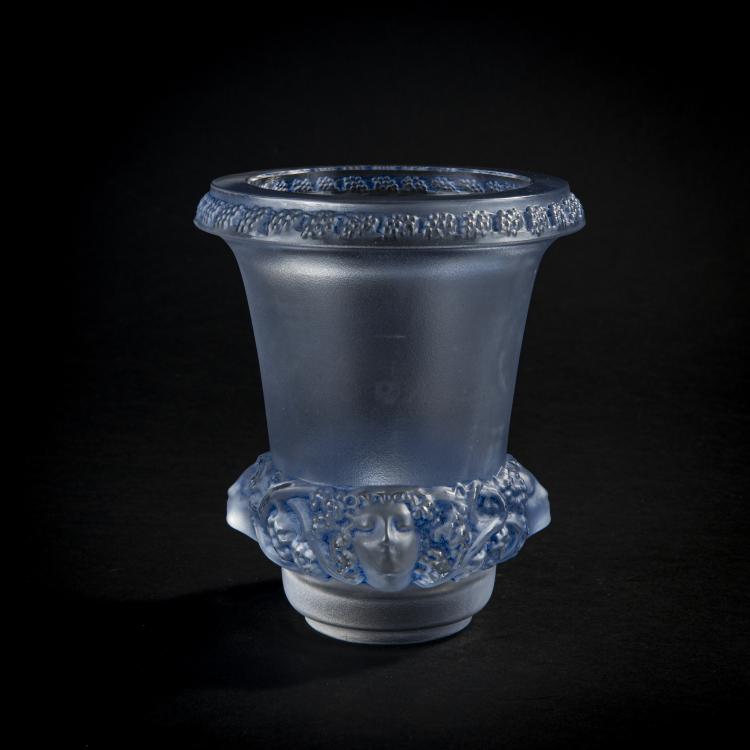 Bild 1 zu Objekt, Vase 'Quatre t&ecirc;tes et raisins', 1939, Ren&eacute; Lalique, Lalique, Wingen-sur-Moder, 171A 173