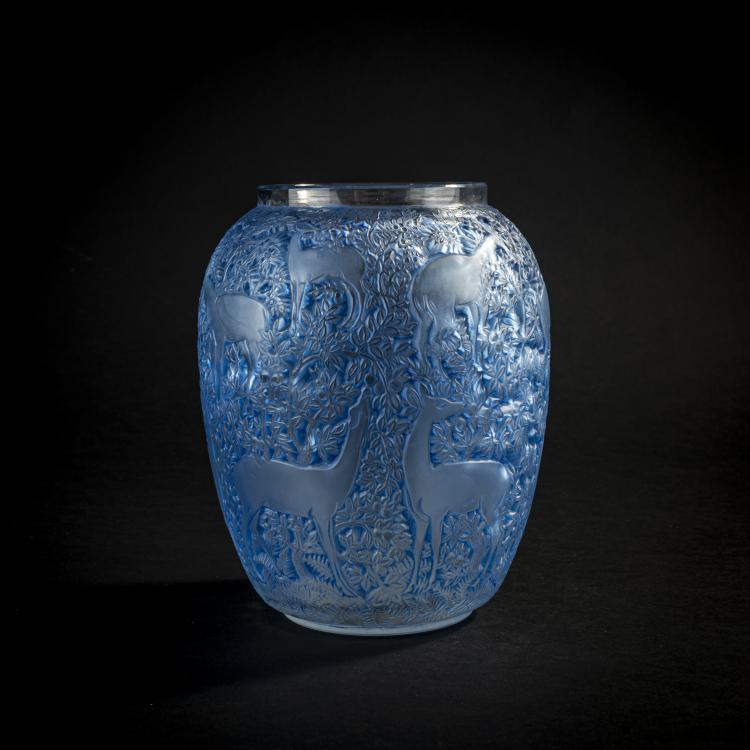 Hauptbild zu Objekt, Vase 'Biches', 1932, Ren&eacute; Lalique, Lalique, Wingen-sur-Moder, 171A 172