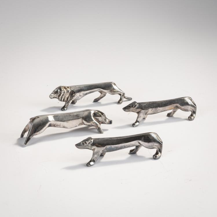 Bild 3 zu Objekt, Zw&ouml;lf Messerb&auml;nkchen, um 1925, Christofle, Paris, 171B 437