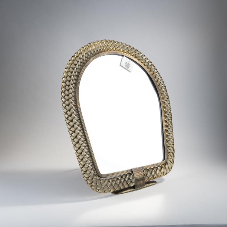 Bild 1 zu Objekt, Tischspiegel, um 1940, Carlo Scarpa, Venini & C., Murano, 173C 607