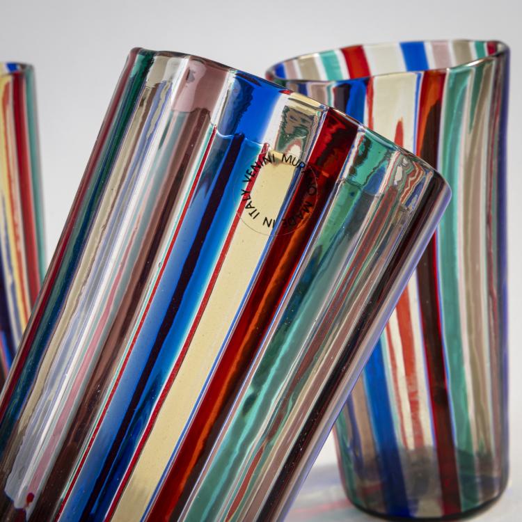Bild 2 zu Objekt, Sechs Becher 'A canne', 1946/47, Gio Ponti, Venini & C., Murano, 173C 611