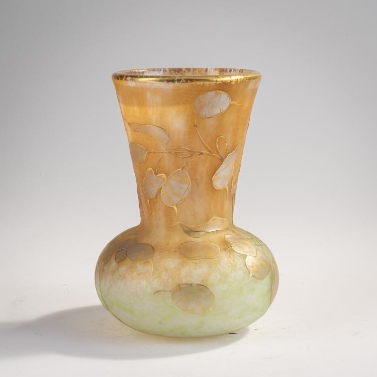 Hauptbild zu Objekt, Vase 'Monnaie du Pape', um 1912/13, Daum Fr&egrave;res, Nancy, 171A 68