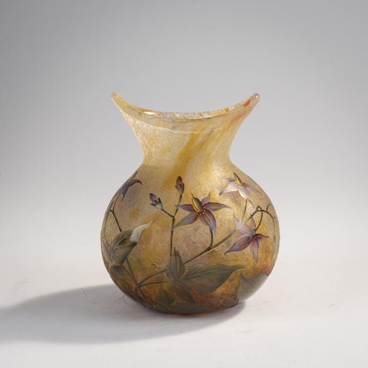Hauptbild zu Objekt, Vase 'Solan&eacute;es', 1910-15, Daum Fr&egrave;res, Nancy, 171A 51