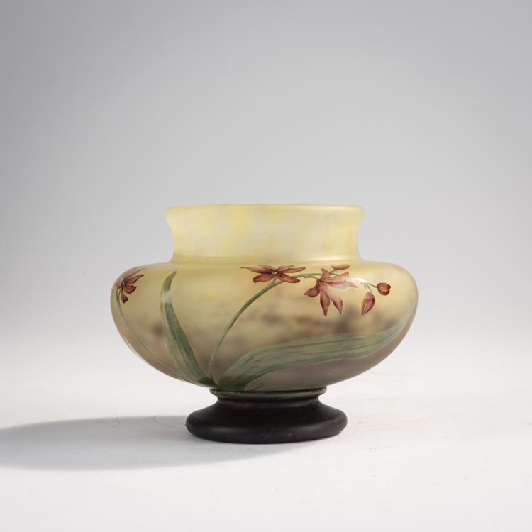 Hauptbild zu Objekt, 'Montbretias' vase, 1905-10, Henri Berg&eacute;, Daum Fr&egrave;res, Nancy, 171A 40