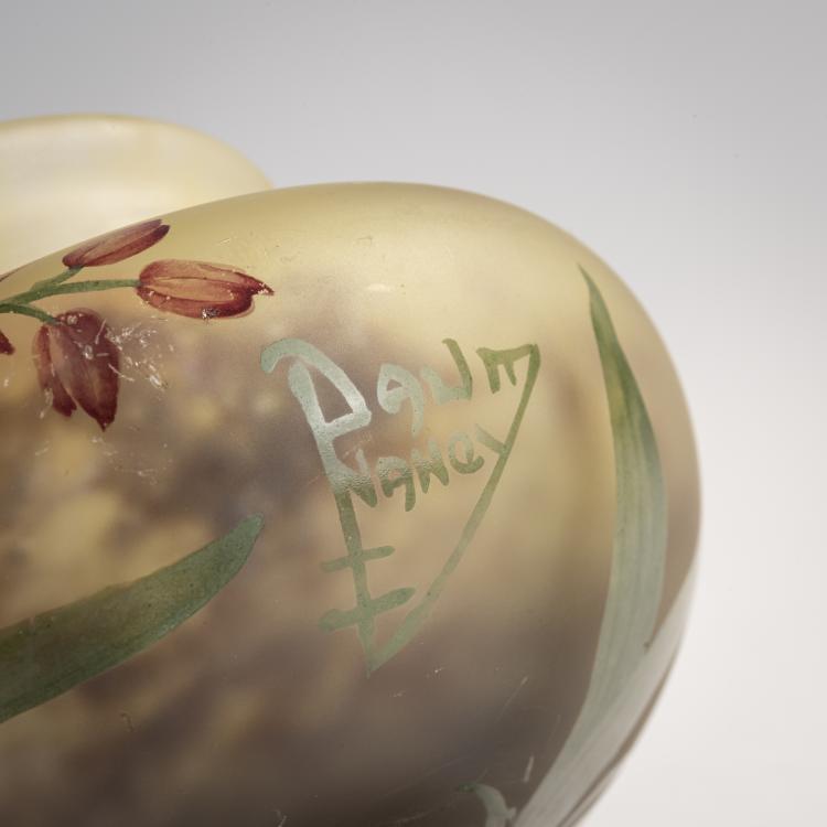 Bild 2 zu Objekt, 'Montbretias' vase, 1905-10, Henri Berg&eacute;, Daum Fr&egrave;res, Nancy, 171A 40