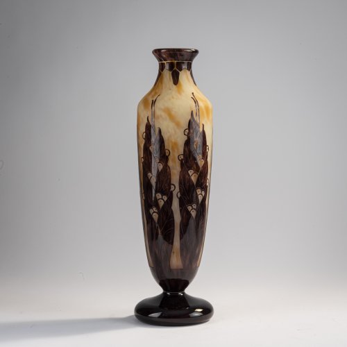 Hohe Vase 'Lauriers', 1924-27