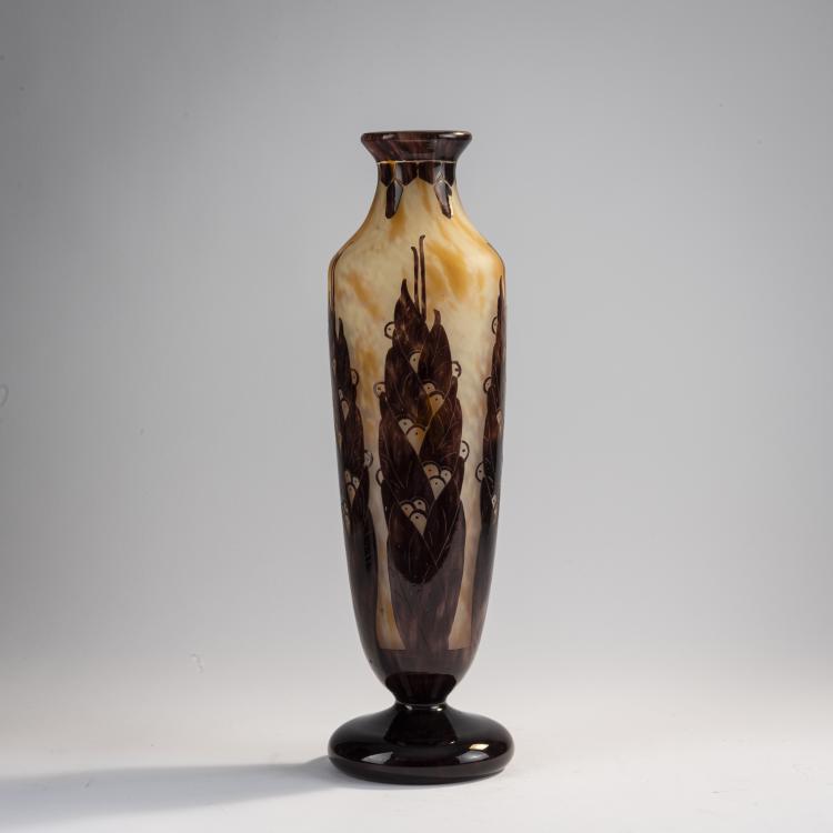Bild 1 zu Objekt, Hohe Vase 'Lauriers', 1924-27, Schneider, Epinay-sur-Seine, 171A 192