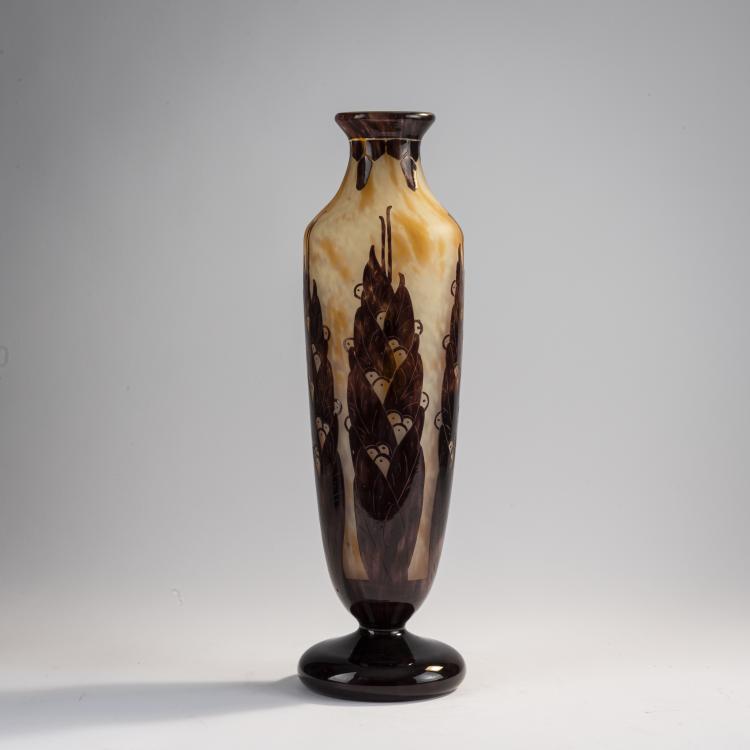 Bild 2 zu Objekt, Hohe Vase 'Lauriers', 1924-27, Schneider, Epinay-sur-Seine, 171A 192