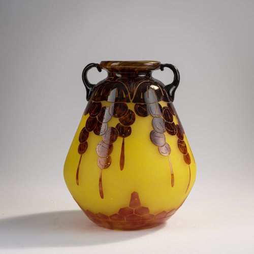 'Groseilles' vase with handles, 1923-26
