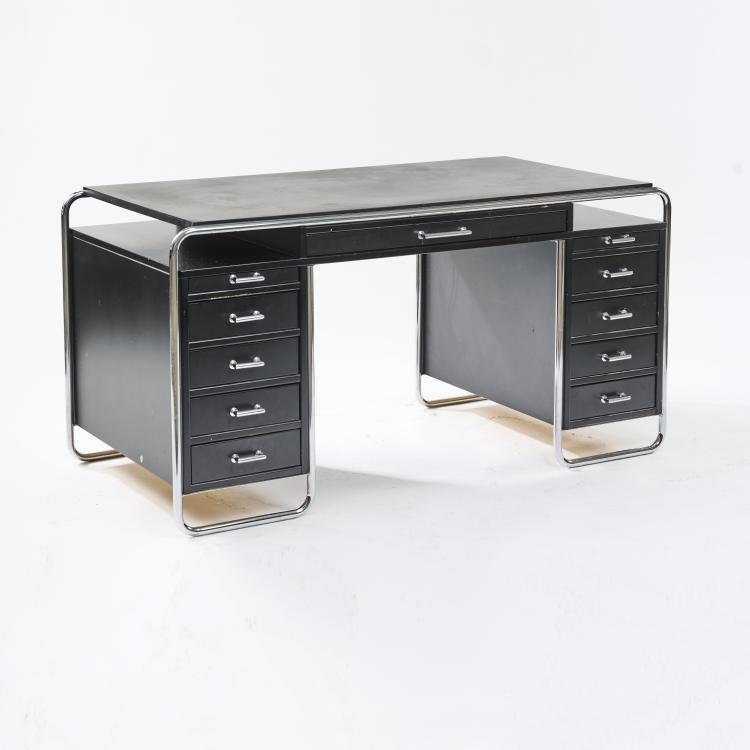 Hauptbild zu Objekt, Desk, c. 1930, Pauli E. Blomstedt, Merivaara Oy, Helsinki, 173B 440