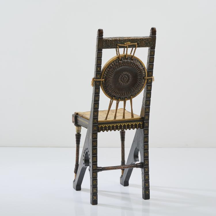 Bild 2 zu Objekt, Side chair, 1895, Carlo Bugatti, Bugatti, 171A 210