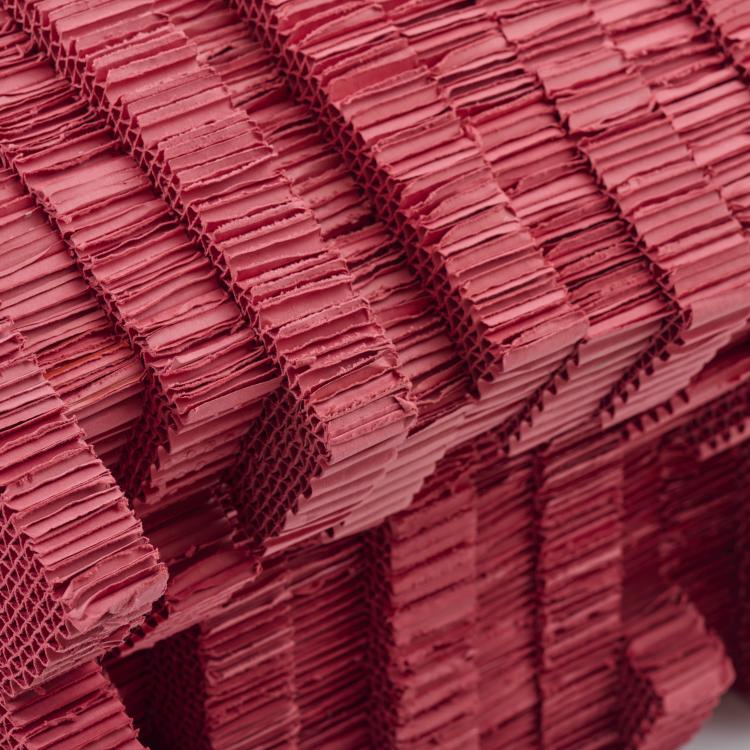 Bild 6 zu Objekt, 'Red Beaver' armchair with ottoman, 1980, Frank O. Gehry, Vitra, Birsfelden, 172A 192