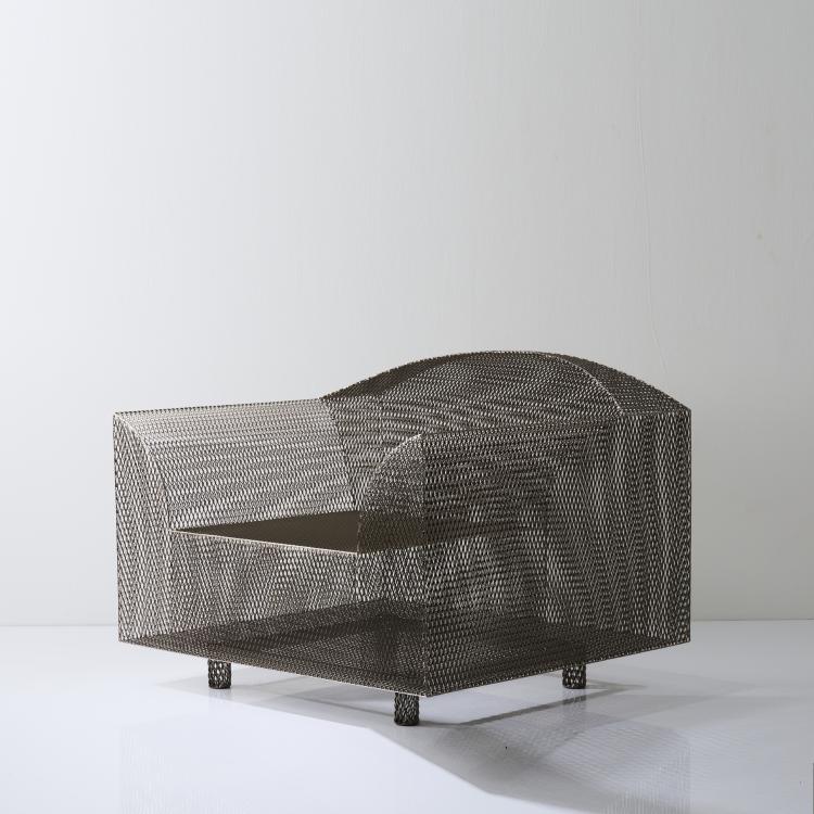 Bild 5 zu Objekt, 'How High The Moon' easy chair, 1986, Shiro Kuramata, Vitra, Birsfelden, 172A 198