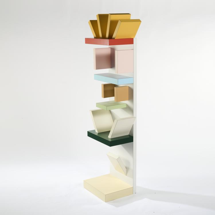 Hauptbild zu Objekt, 'Factotum' shelf, 1979/80, Ettore Sottsass, Belux, Wohlen, 172A 114
